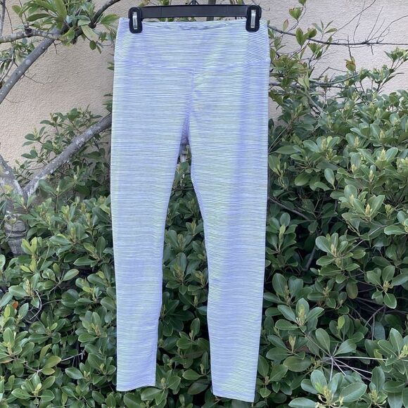 All Fenix Piper Black/White Stripe Leggings. Size Medium. Excellent Condition. - Picture 9 of 10